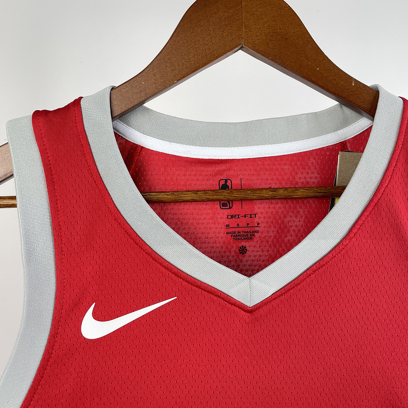 2023/24 Rockets HARDEN #13 Red NBA Jerseys