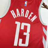 Rockets  HARDEN #13 Red NBA Jerseys