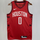 Rockets  WESTBROK #0 Red Reward Edition NBA Jerseys