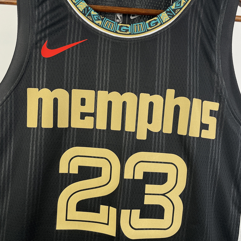 2023/24 Grizzlies ROSE #23 Sapphire Blue NBA Jerseys