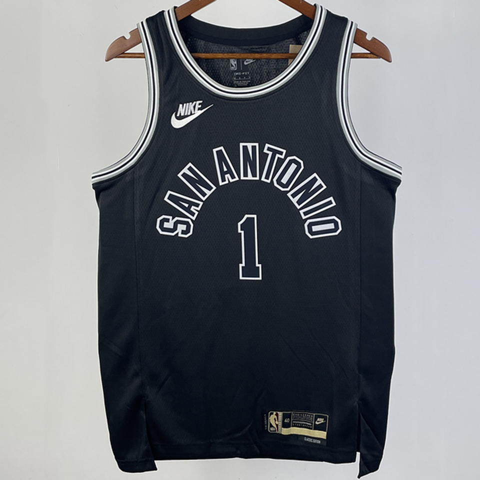 Basketball jersey MN hot-pressed retro jersey: SW Spurs 13/14