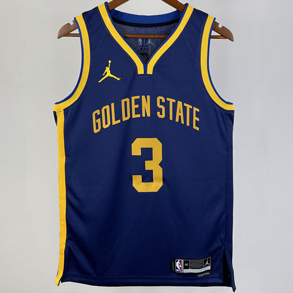 blue and yellow nba jersey