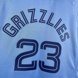 Grizzlies ROSE #23 Blue  NBA Jerseys