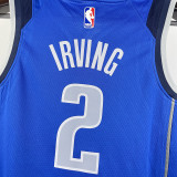 Mavericks IRVING #2 Blue  Kids NBA Jersey 热压