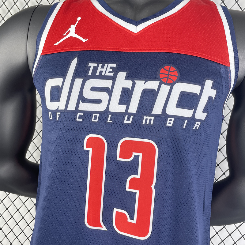 2023/24 Wizards POOLE #13 Red City Edition NBA Jerseys