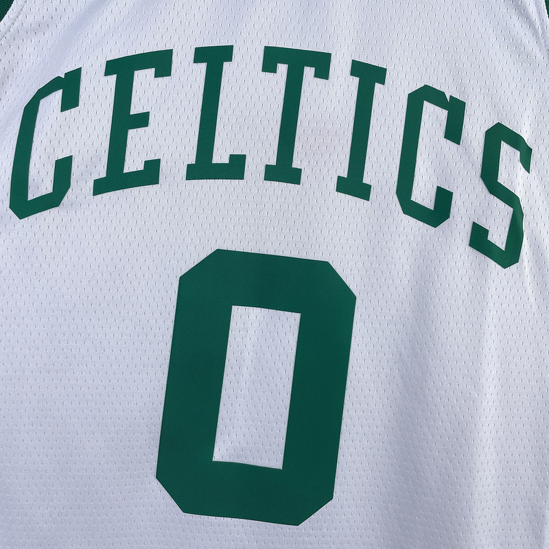 2023/24 Celtics TATUM #0 Green NBA Jerseys 热压