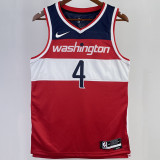 2023/24 Wizards WESTBROOK #4 Red Away NBA Jerseys