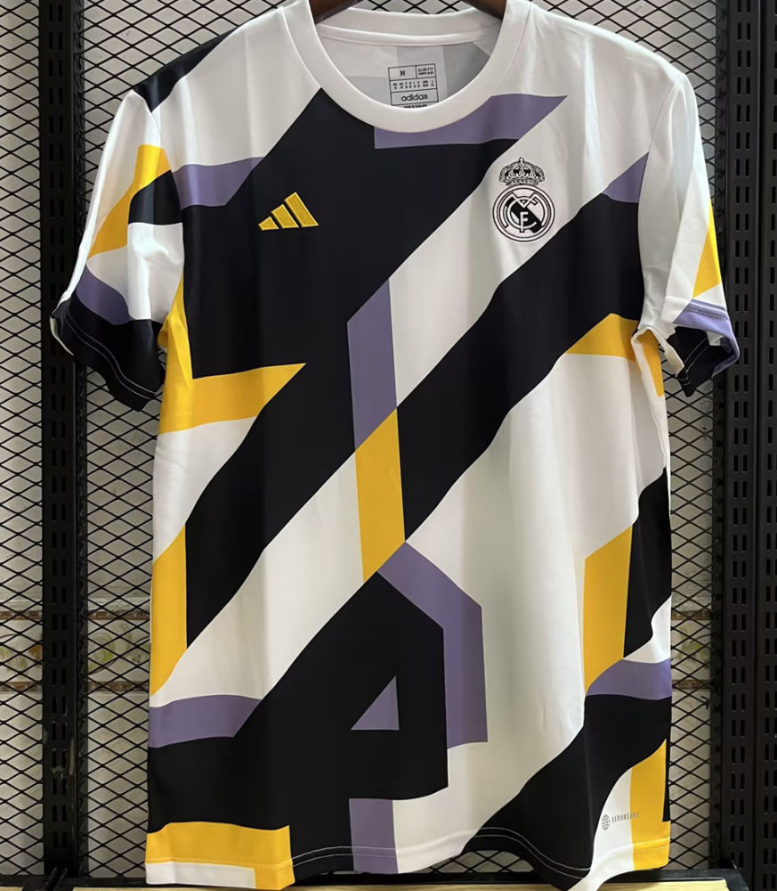 Buy Real Madrid Pre-match Jersey 2023/24