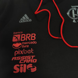 2023/24 Flamengo  Embroidery  Black Hoody