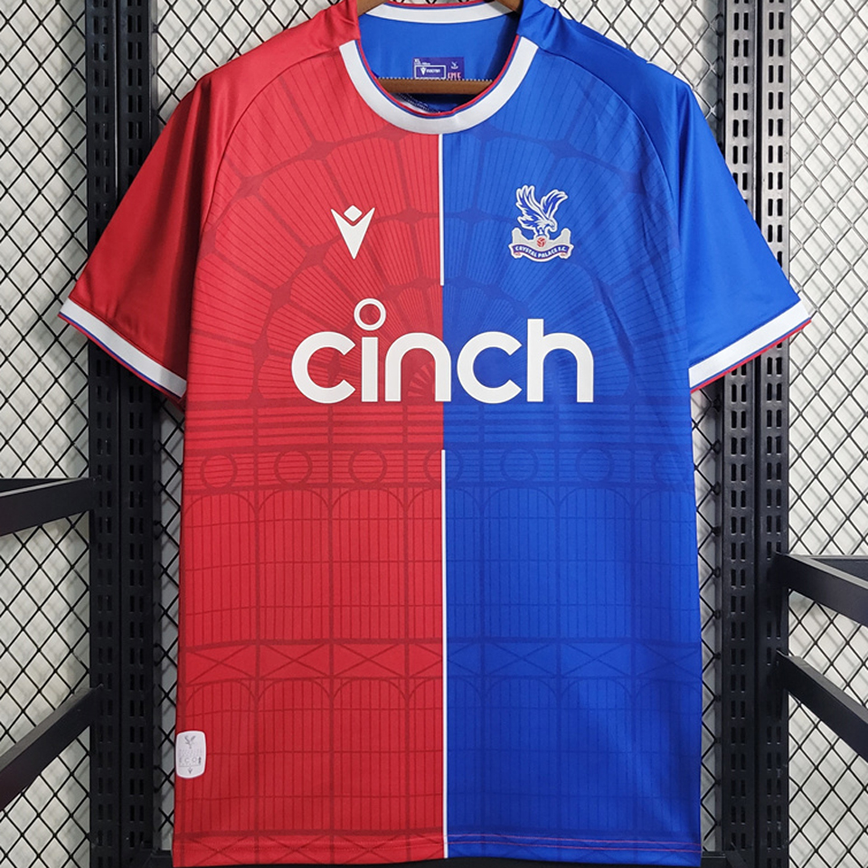 2023/24 Crystal Palace Home Fans Soccer Jersey