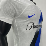 2023/24 In Milan Away White Player Version Soccer Jersey