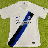 2023/24 In Milan Away White Player Version Soccer Jersey