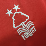 2023/24 Nottingham Forest Home Red Fans Soccer Jersey