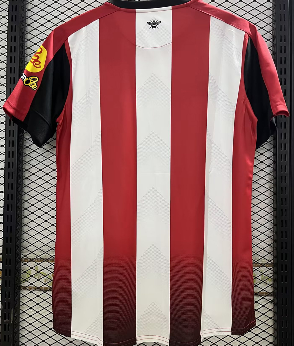 US$ 14.50 - 23-24 Brentford Home Fans Soccer Jersey - m.