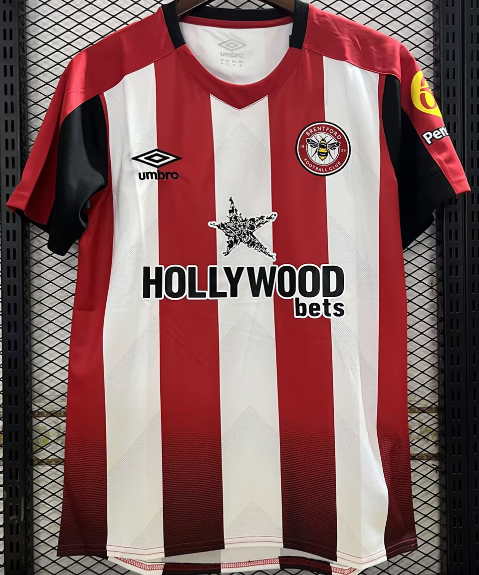 23-24 Brentford Home Jersey - Kitsociety