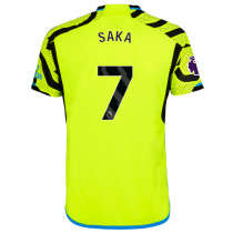 SAKA #7 ARS 1:1 Quality Away Fans Jersey 2023/24 (League Font) ★★