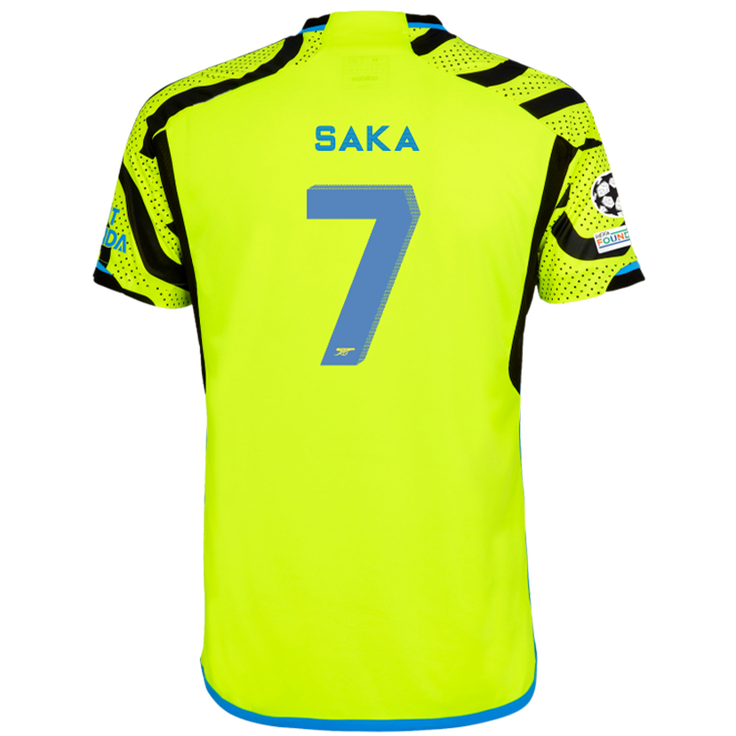 SAKA #7 ARS 1:1 Quality Away Fans Jersey 2023/24