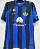 2023/24 In Milan Home Player Version Soccer Jersey
