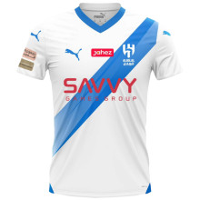 2023/24 Al Hilal SFC Away White Fans Soccer Jersey 利雅得新月