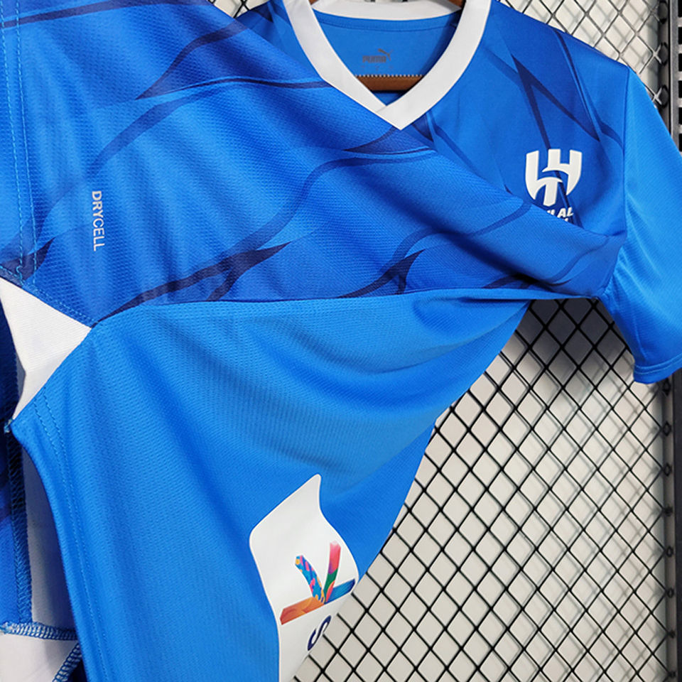 2023/24 Al Hilal SFC Home Blue Fans Soccer Jersey