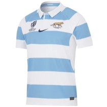 2023 Argentina RUGBY WORLD CUP Home Blue White Rugby Jersey  阿根廷