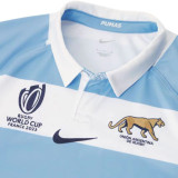 2023 Argentina RUGBY WORLD CUP Home Blue White Rugby Jersey  阿根廷