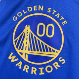 2023/24 Warriors KUMINGA #00 Blue  NBA Jerseys