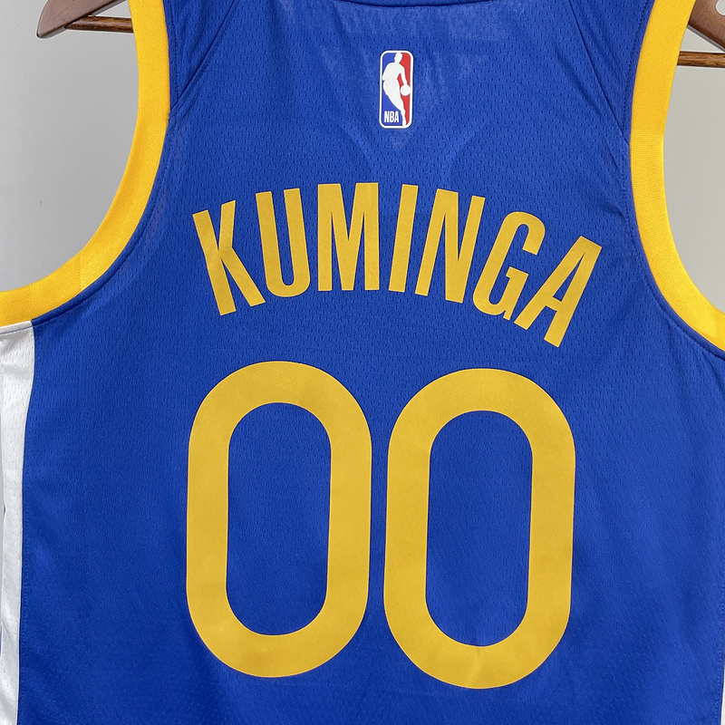 2023/24 Warriors KUMINGA #00 Blue NBA Jerseys