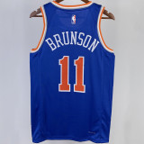 2023/24 NY Knicks BRUNSON #11 Blue NBA Jerseys