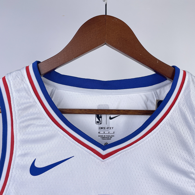 2023/24 76ers HARDEN #1 Red NBA Jerseys 热压