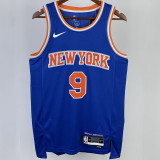 2023/24 NY Knicks BARRETT #9 Blue NBA Jerseys