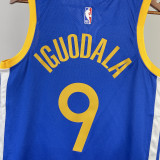 2023/24 Warriors IGUODALA #9 Blue  NBA Jerseys