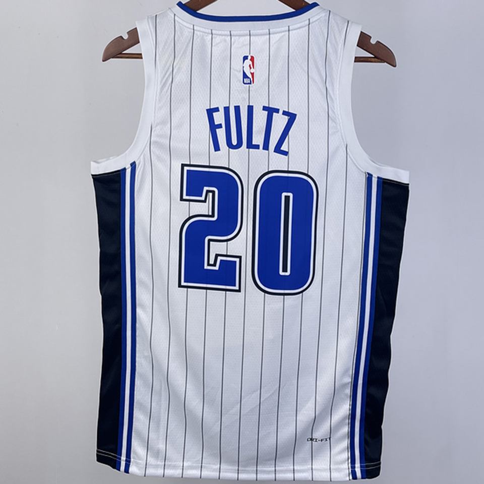 2023/24 Magic FULTZ #20 White NBA Jerseys 热压