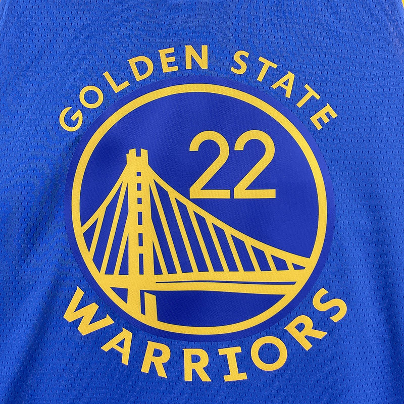 2023/24 Warriors WIGGINS #22 White NBA Jerseys