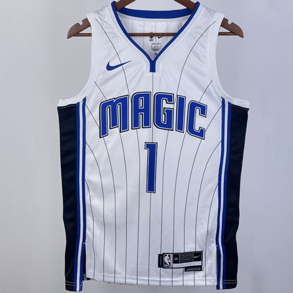 2023/24 Magic MCGRADY #1 White NBA Jerseys 热压