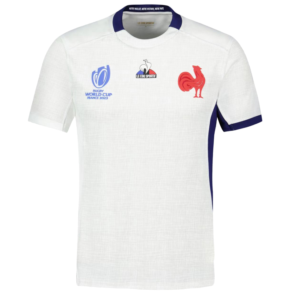 Rugby Nouveau Maillot Xv De France Le Coq Sportif 15 De France