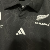 2023 All Blacks RUGBY WORLD CUP Home Rugby Jersey 全黑