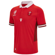 2023 Wales RUGBY WORLD CUP Home Red Rugby Jersey 威尔士