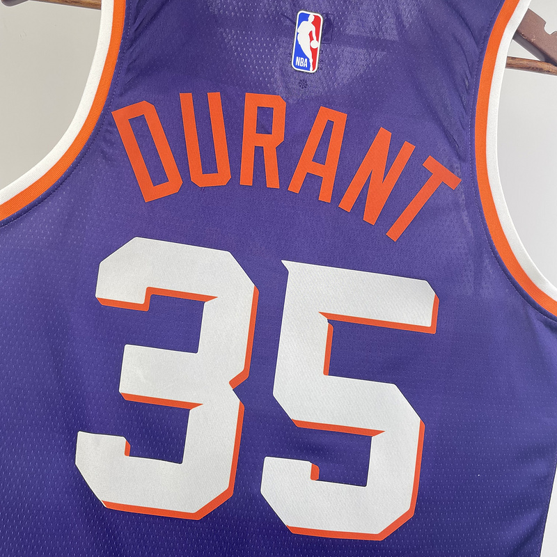 Suns DURANT #35 Purple City Edition NBA Jerseys