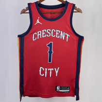 2023/24 Pelicans WILLIAMSON #1 Red NBA Jerseys