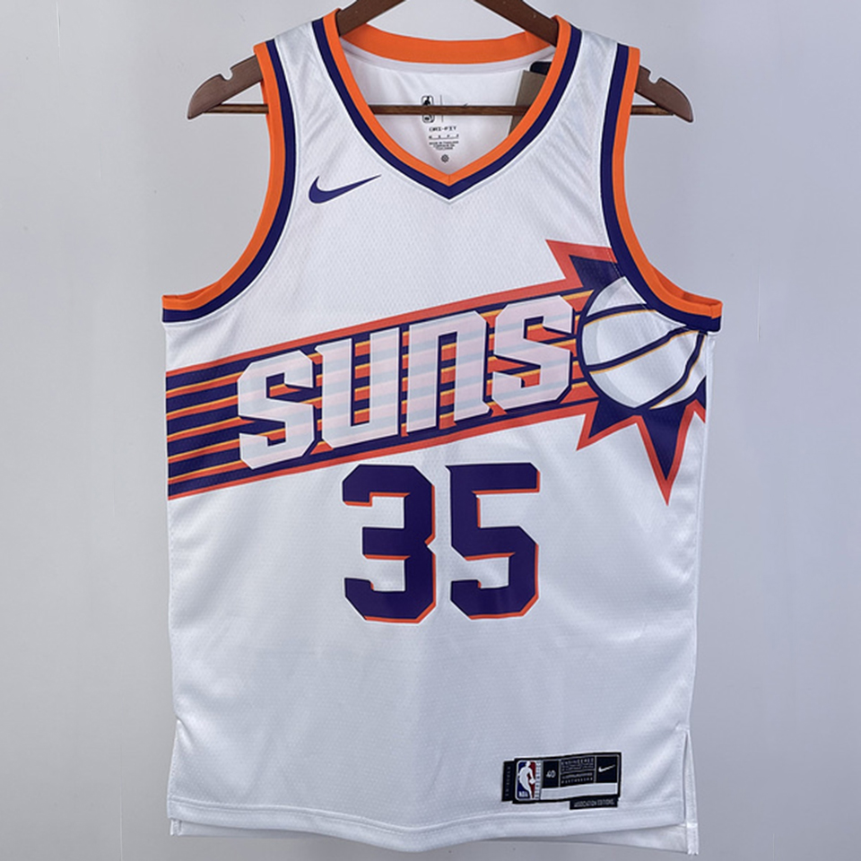 Nike Men's 2023-24 City Edition Phoenix Suns Kevin Durant #35 Purple  Swingman Jersey