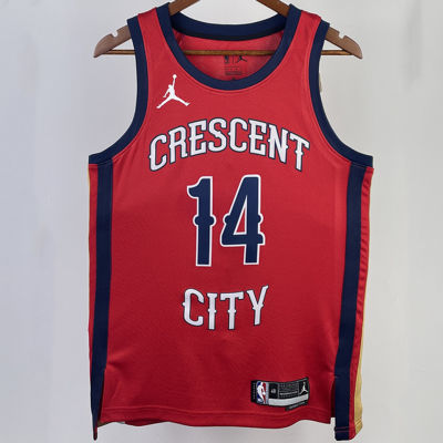 2023/24 Wizards POOLE #13 Red City Edition NBA Jerseys