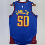 2023/24 Nuggets GOROON #50 Blue NBA Jerseys