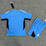 2023/24 RM Goalkeeper Blue Kids Soccer Jersey