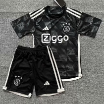 2023/24 AA Third Black Kids Soccer Jersey