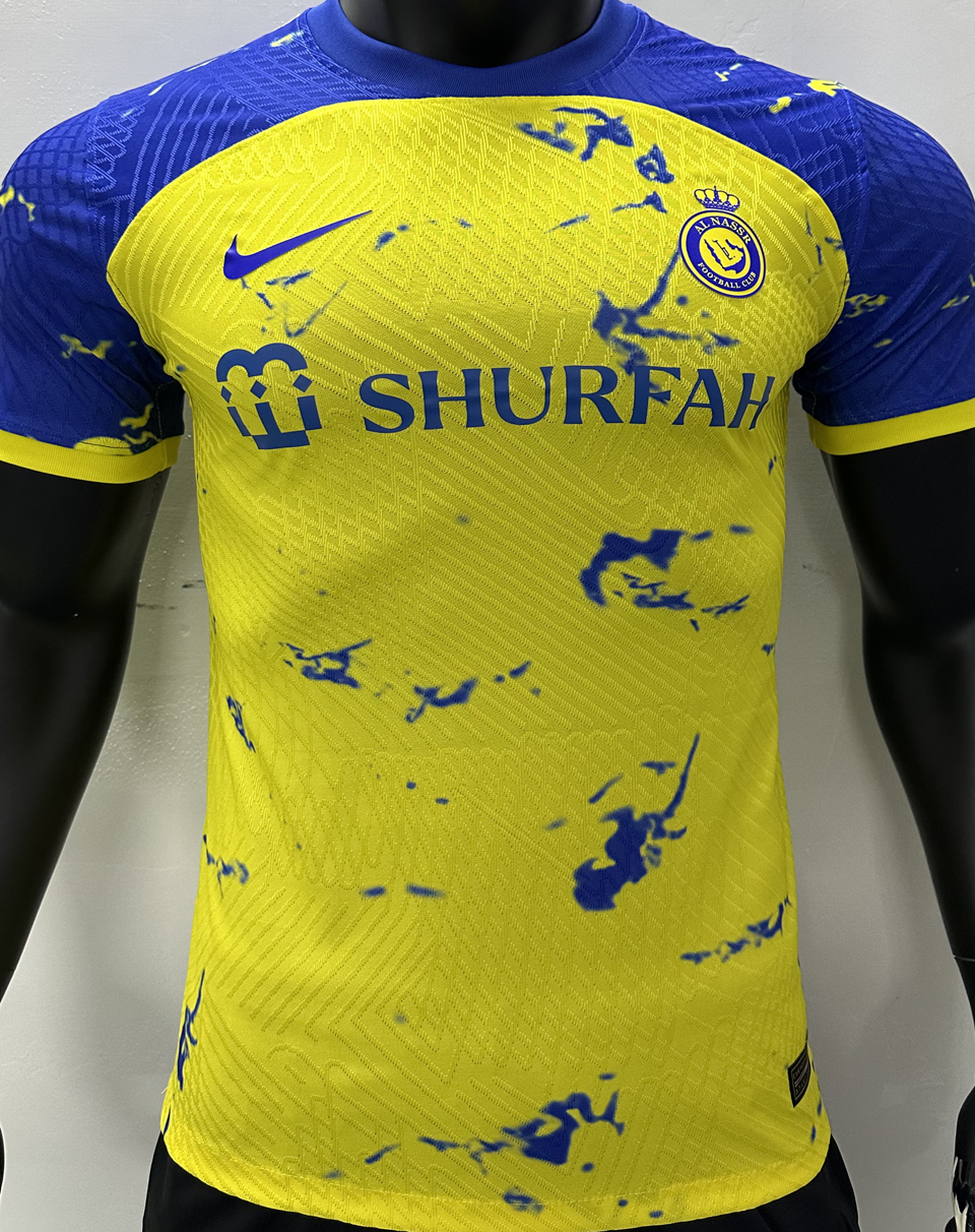 2023/24 Al Nassr Special Edition Yellow Player Version Jersey