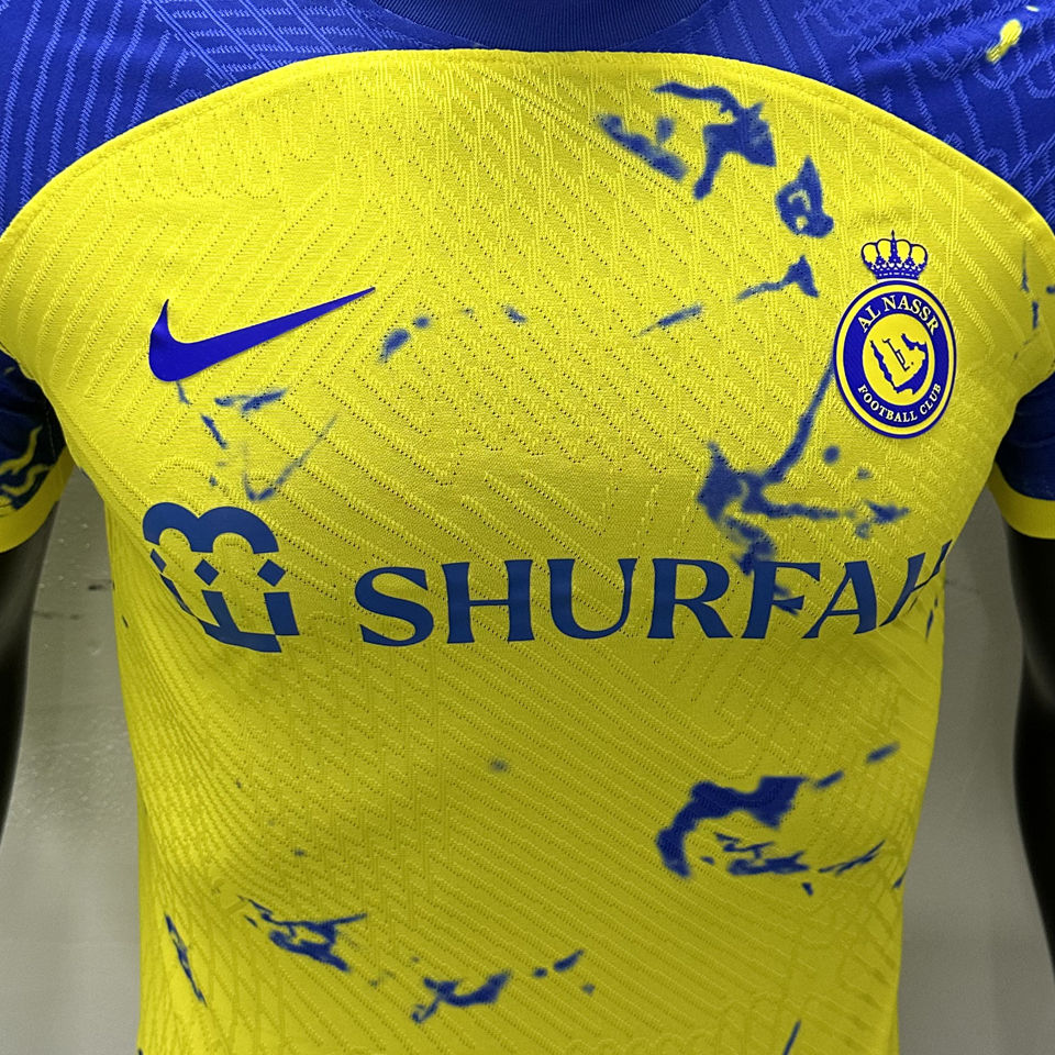 2023/24 Al Nassr Special Edition Yellow Player Version Jersey