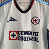 2023/24 Cruz Azul  Away White Fans Soccer Jersey