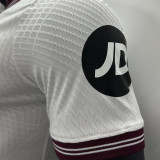 2023/24 West Ham Away White Player Version Soccer Jersey