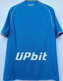 2023/24 Napoli Home Blue Player Version Jersey 带胸前金章